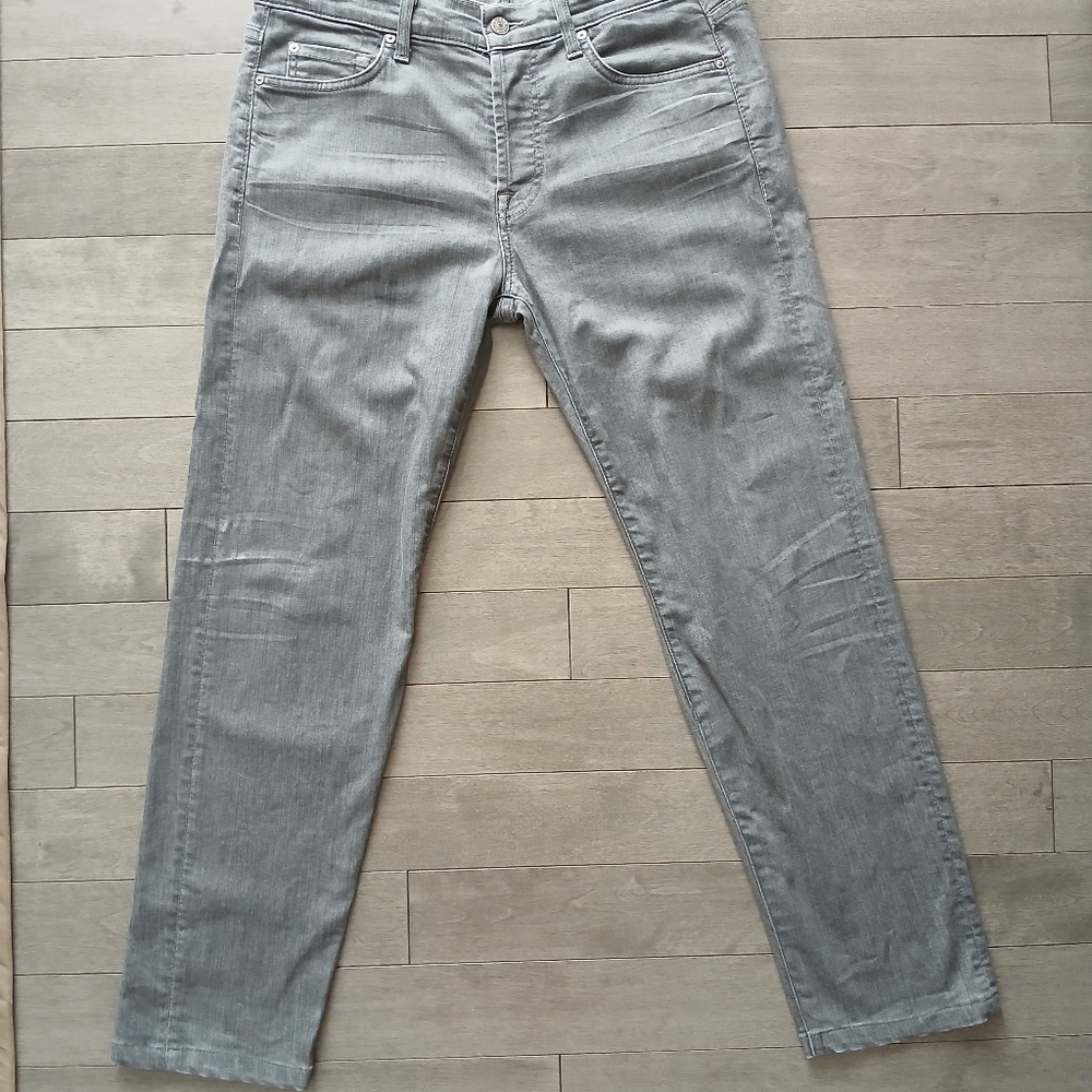 7 For All Mankind Standard straight jeans 32 waist 29 inseam grey black VGUC